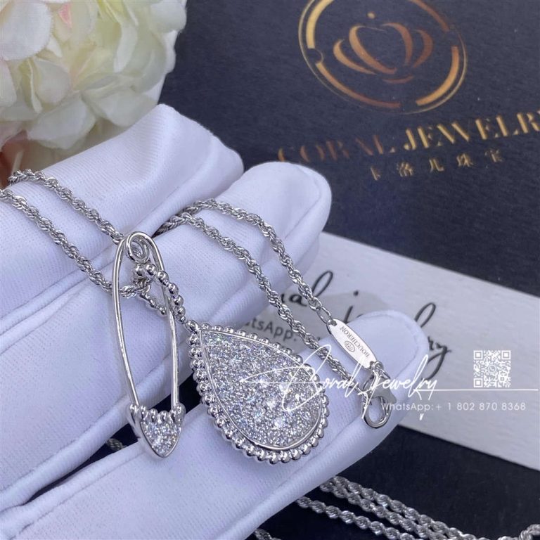 Boucheron serpent boheme white gold long necklace l motif jcl00680 (10)