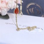Boucheron serpent boheme yellow gold diamond carnelian bracelet jbt00810 (1)
