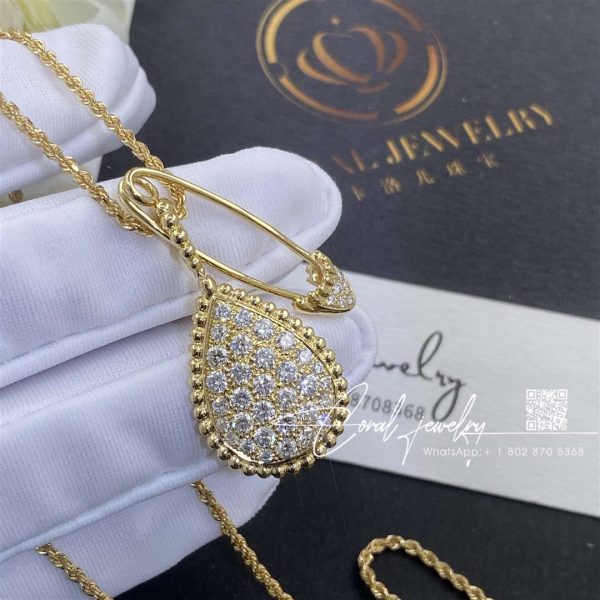 Boucheron serpent boheme yellow gold long necklace l motif jcl00682 (5)