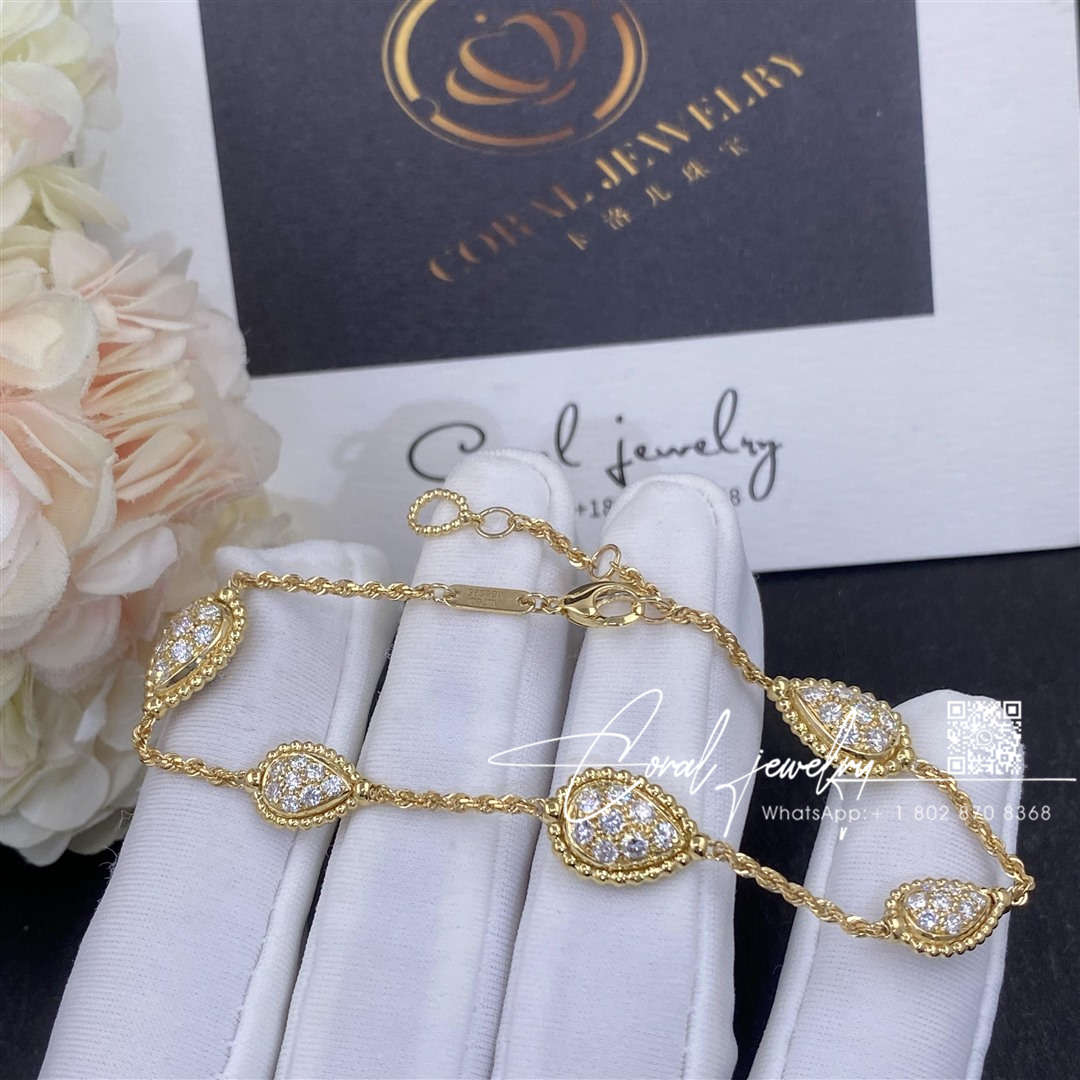 Boucheron serpent bohème bracelet, 5 motifs ref jbt00869 (11)