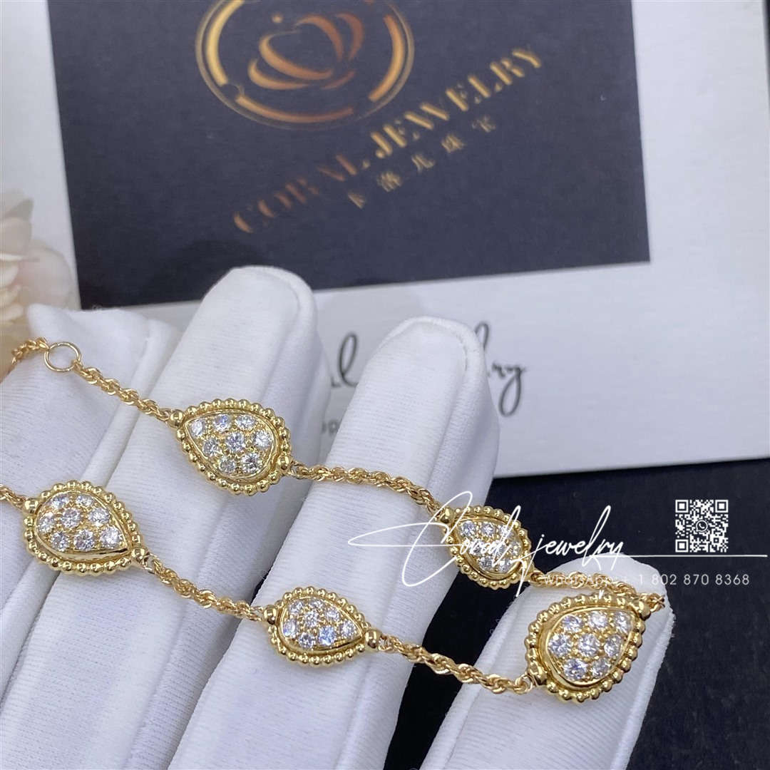 Boucheron serpent bohème bracelet, 5 motifs ref jbt00869 (7)