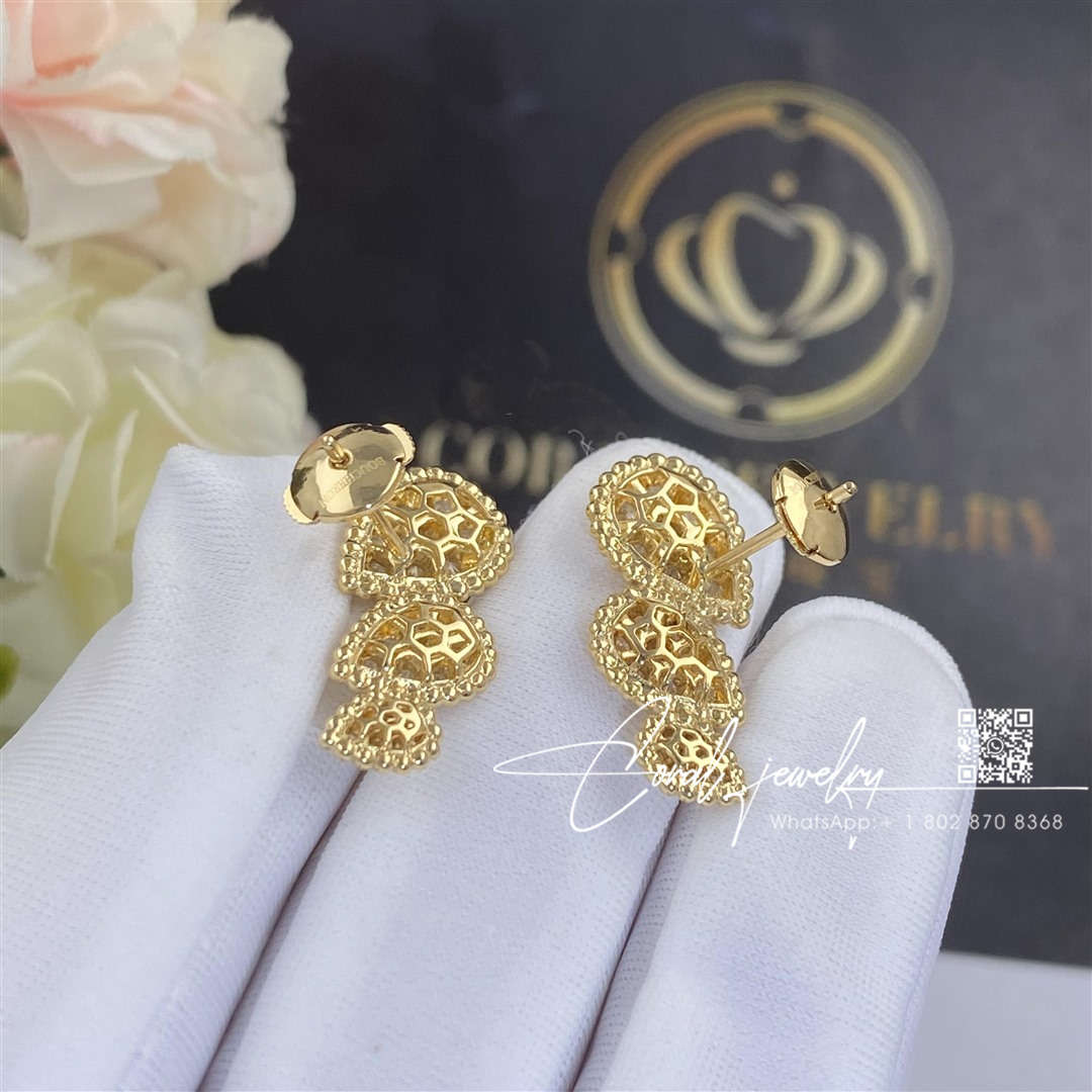 Boucheron serpent bohème stud earrings, 3 motifs ref jco01455 (4)