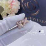 Chaumet jeux de liens earring rose gold, diamonds 083468 (1)
