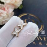 Chaumet jeux de liens earring rose gold, mother of pearl, diamond 083469 (4)