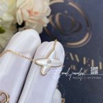 Chaumet jeux de liens pendant rose gold, mother of pearl, diamond 082930 (3)