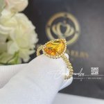 Boucheron Serpent Bohème Couleur Yellow Gold Citrine Ring Jrg02702 (4)