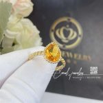 Boucheron Serpent Bohème Couleur Yellow Gold Citrine Ring Jrg02702 (5)