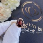 Boucheron Serpent Bohème Ring, S Motif Rhodolite Jrg02783 (2)