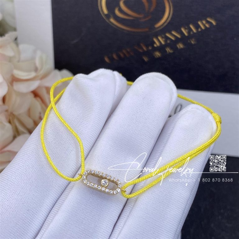 Messika Move Uno Cord Bracelet In Yellow 13288 Yg (3)