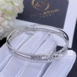 Messika Bangle Move Romane Lm White Gold Diamond Bracelet 6747 Wg (8)