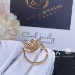 Messika Lucky Move Colour Rose Gold Ring With Mother Of Pearl And Diamonds 11952 Pg (8)