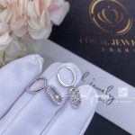 Messika Move Uno Hoop Earrings White Gold Diamond Earrings 12037 Wg (4)