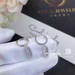 Messika Move Uno Hoop Earrings White Gold Diamond Earrings 12037 Wg (7)