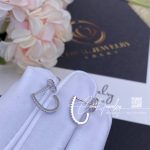 Messika Gatsby Xs Hoop White Gold Diamond Earrings 05741 Wg (4)