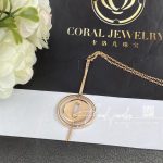 Messika Lucky Move Arrow Necklace Pink Gold Diamond Necklace 10113 Pg (7)