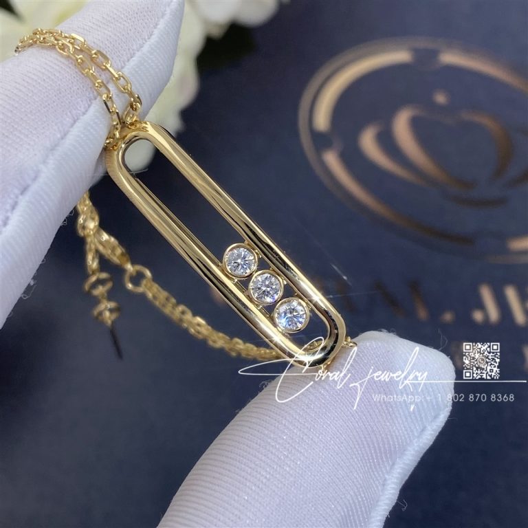 Messika Move Classique Yellow Gold Diamond Bracelet 03996 Yg (9)