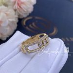 Messika Move Classique Yellow Gold Ring With Diamonds 04000 Yg (3)