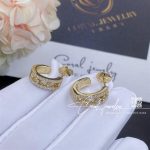 Messika Move Pavé Hoop Yellow Gold Diamond Earrings 04993 Yg (3)