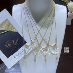 Messika Move Uno 2 Rows Pavé Yellow Gold Diamond Necklace 07174 Yg (5)