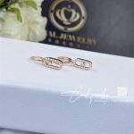 Messika Move Uno Hoop Earrings Pink Gold Diamond Earrings 12037 Pg (4)