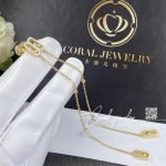 Messika Move Uno Pendant Earrings Yellow Gold Diamond Earrings 11321 Yg (4)