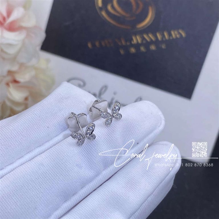 Graff Triple Butterfly Silhouette Diamond Earrings White Gold Rge1574 (2)