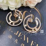 Messika Move Romane Hoop Rose Gold Diamond Earrings 06689 Pg (6)