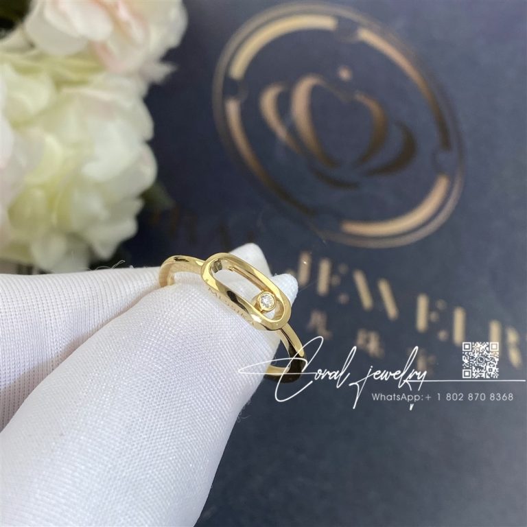 Messika Move Uno Yellow Gold Yellow Gold Diamond Ring 10055 Yg (1)