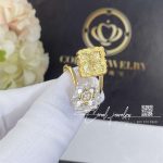 Buccellati Opera Tulle Ring In Yellow And White Gold Set With Mother Of Pearl (3)