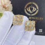 Buccellati Opera Tulle Earrings 18 Karat Gold Mother Of Pearl (3)