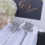 Graff Wild Flower Diamond Stud Earrings Rge1669 (4)