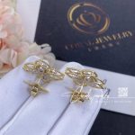 Princess Flower Earrings In 18kt Gold With Diamonds. Large Version Adr777ea2665 Yw (3)