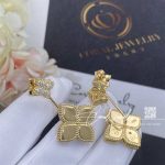 Roberto Coin Princess Flower Earrings 18k Yellow Gold With Diamonds Adr777ea0852 (5)