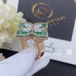 Roberto Coin Princess Flower Ring Rose Gold Diamonds & Malachite – 3 (11)