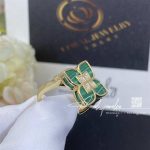 Roberto Coin Venetian Princess Ring With Diamonds And Malachite (10)