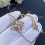 Roberto Coin Princess Flower Bracelet With Diamonds (5)