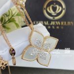 Roberto Coin Rose Gold Diamond Mother Of Pearl Princess Flower Pendant – 3 (3)