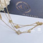 Roberto Coin Yellow Gold Diamond Princess Flower Necklace – 1 (13)