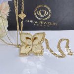 Roberto Coin Yellow Gold Diamond Princess Flower Necklace – 3 (2)