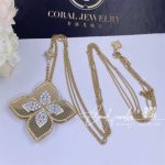 Roberto Coin Yellow Gold Diamond Princess Flower Necklace – 3 (6)