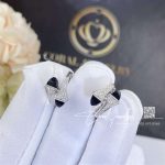 Marli Cleo Diamond Huggie Earrings In White Gold Black Onyx (4)