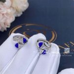 Marli Cleo Diamond Huggie Earrings In White Gold Lapis Lazuli (5)