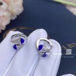 Marli Cleo Diamond Huggie Earrings In White Gold Lapis Lazuli (8)