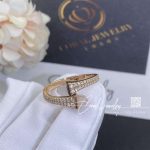 Marli Cleo Diamond Slim Ring In Rose Gold White Moon Stone Cleo R1 (7)