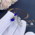 Marli Cleo Diamond Slim Ring In White Gold Lapis Lazuli Cleo R1 (6)