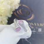 Marli Cleo Diamond Slim Ring In White Gold Pink Quartzite Cleo R1 (4)