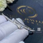 Marli Cleo Diamond Slim Slip On Bracelet In White Gold White Agate Cleo B1 (3)