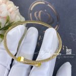 Marli Cleo Diamond Slim Slip On Bracelet In Yellow Gold Yellow Quartzite Cleo B1 (4)