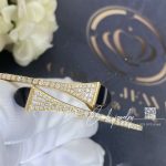 Marli Cleo Diamond Slip On Bracelet In Yellow Gold Black Onyx Cleo B3 (3)