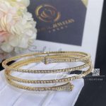 Marli Cleo Full Diamond Twist Bracelet In Yellow Gold Cleo B11 (2)